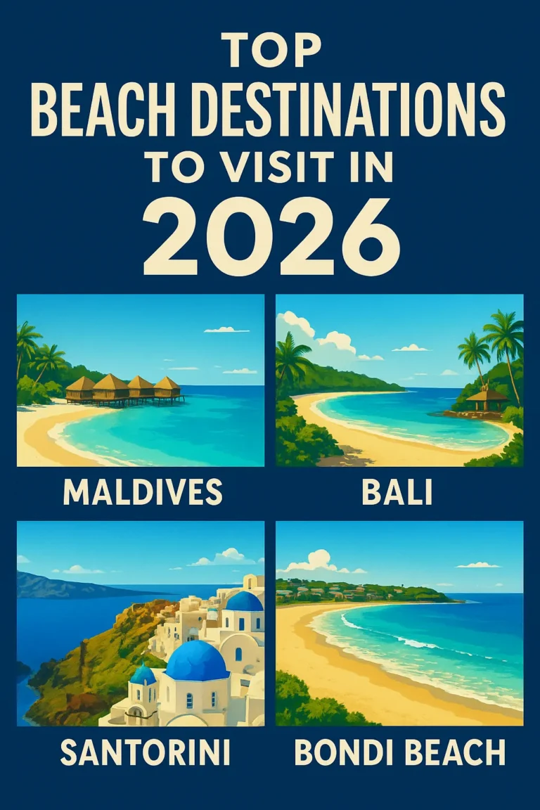 🌴 Top Beach Destinations to Visit in 2026