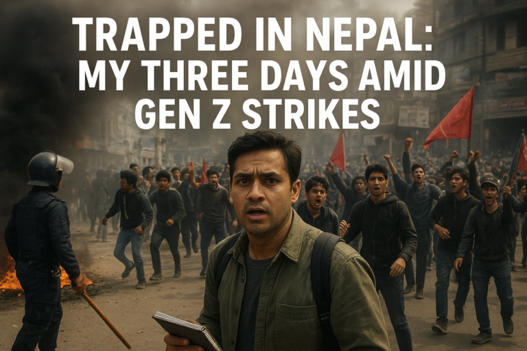 Trapped in Nepal: My Three Days Amid Gen Z Strikes