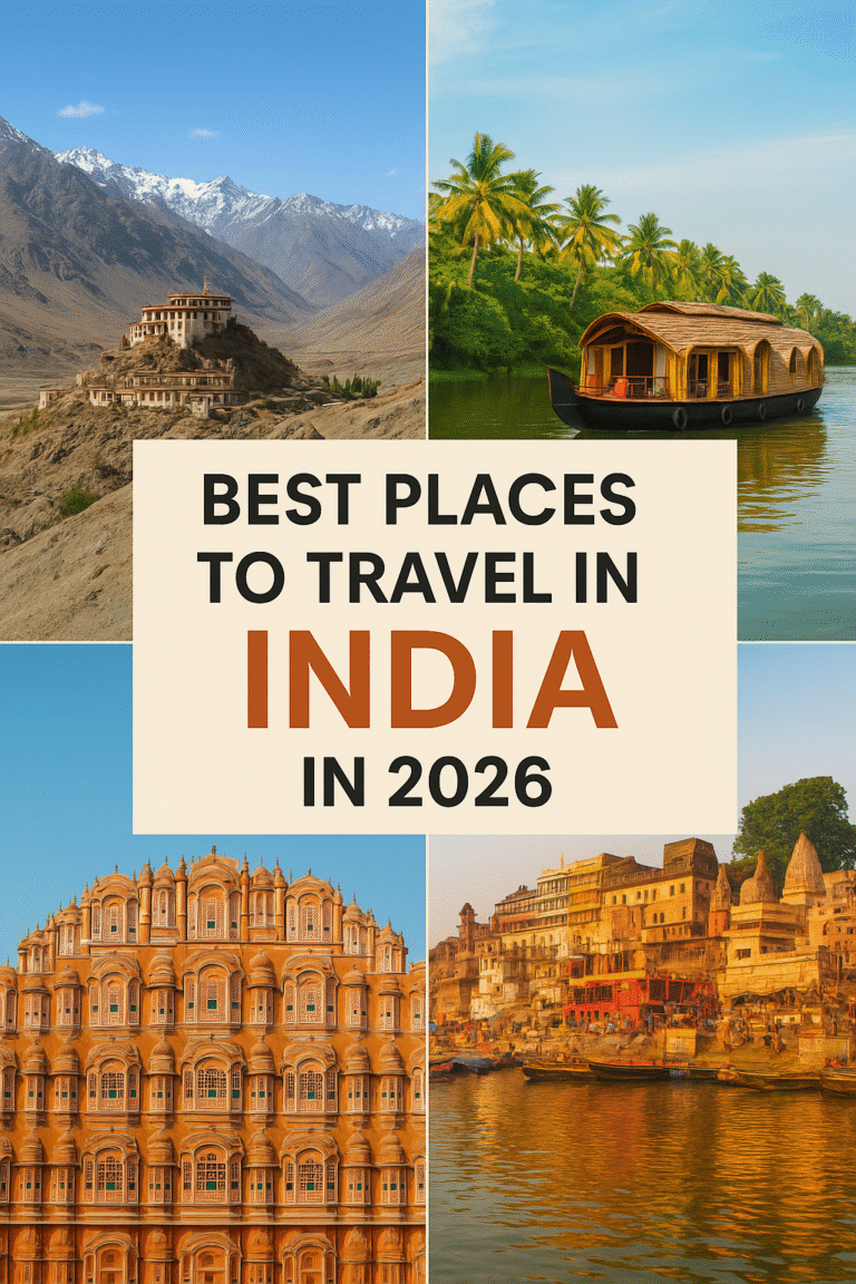 Best Places to Travel in India in 2026 – Complete Guide
