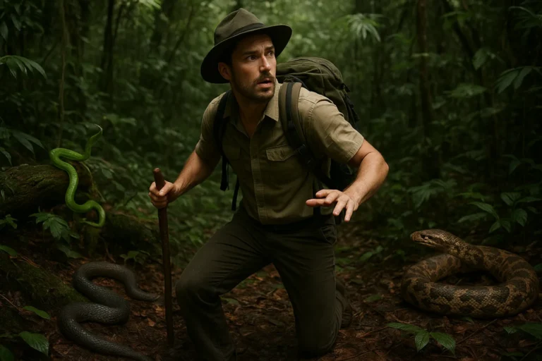 Trapped on Snake Island – A Survival Encounter in the Jungles of South Africa Trapped on Snake Island – A Survival Encounter in the Jungles of South Africa