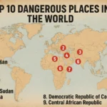 Top 10 Most Dangerous Places to Visit in 2026 Top 10 Most Dangerous Places to Visit in 2026